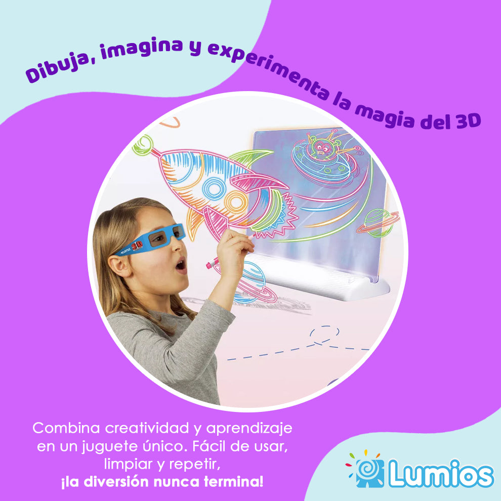 PIZARRA 3D LED