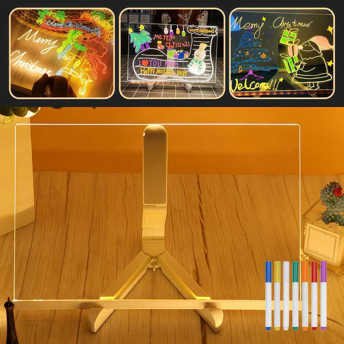 Pizarra LED 3D para Dibujos