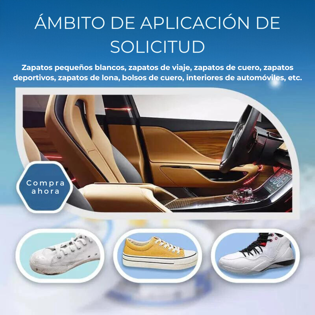 Crema Limpiadora Blanca de Zapatillas - PACK 2 (LIMITADO)