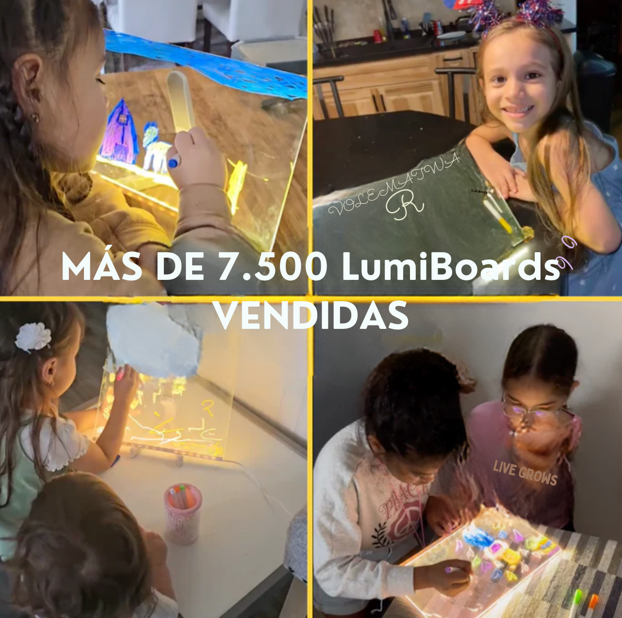 Pizarra LED 3D para Dibujos