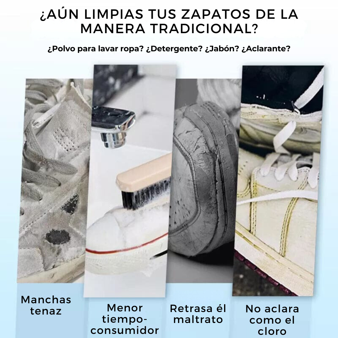 Crema Limpiadora Blanca de Zapatillas - PACK 2 (LIMITADO)