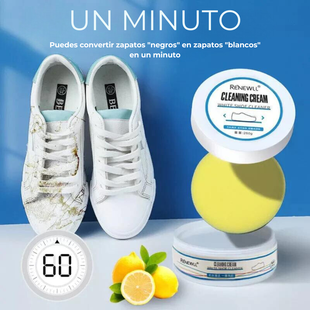 Crema Limpiadora Blanca de Zapatillas - PACK 2 (LIMITADO)