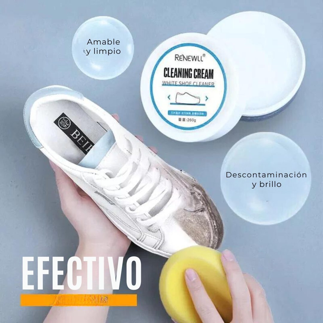Crema Limpiadora Blanca de Zapatillas - PACK 2 (LIMITADO)