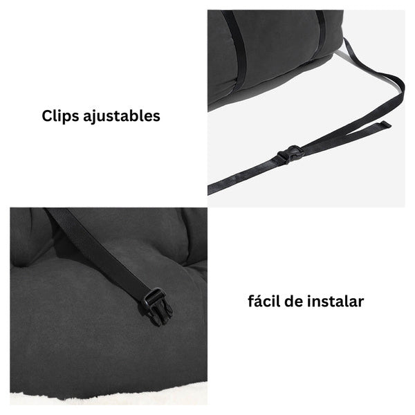 Asiento Suite Canina XL - Paseos seguros y cómodos