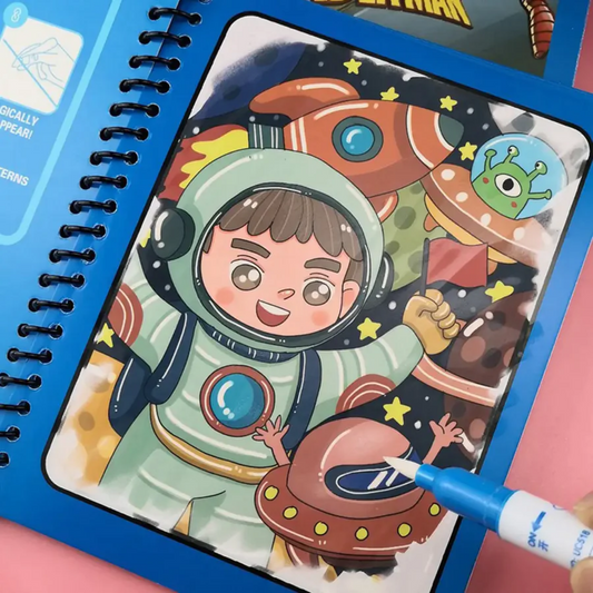 Pack 4 Libros Magicos de Agua Reutilizables