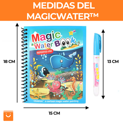 Pack 4 Libros Magicos de Agua Reutilizables