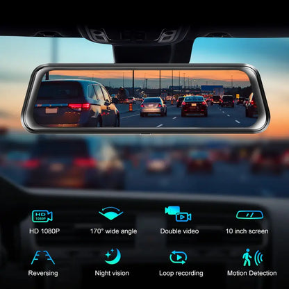 Espejo Retrovisor con Cámara - RoadGuard Pro