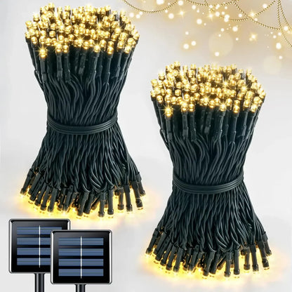 Luz led de navidad solar para exterior e Interior