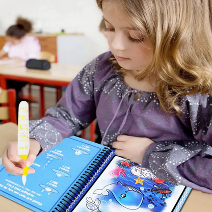 Pack 4 Libros Magicos de Agua Reutilizables