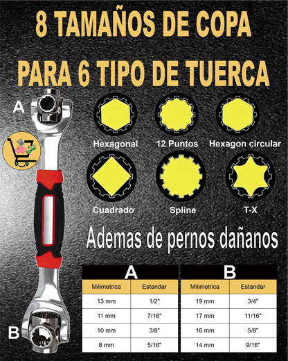 Llave Multiusos 48 en 1 - ToolMaster™
