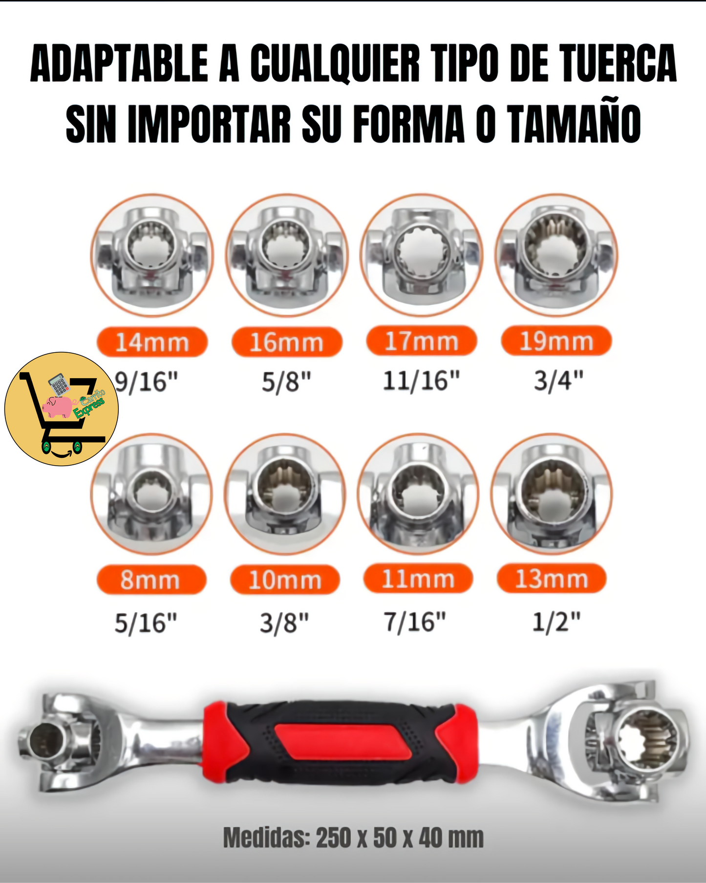 Llave Multiusos 48 en 1 - ToolMaster™