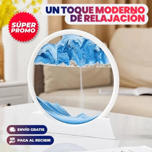 RELOJ DE ARENA 3D + ENVIO GRATIS
