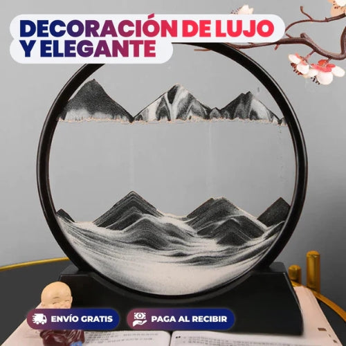 RELOJ DE ARENA 3D + ENVIO GRATIS