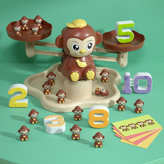 Monkey Math Balance Toy with Voice