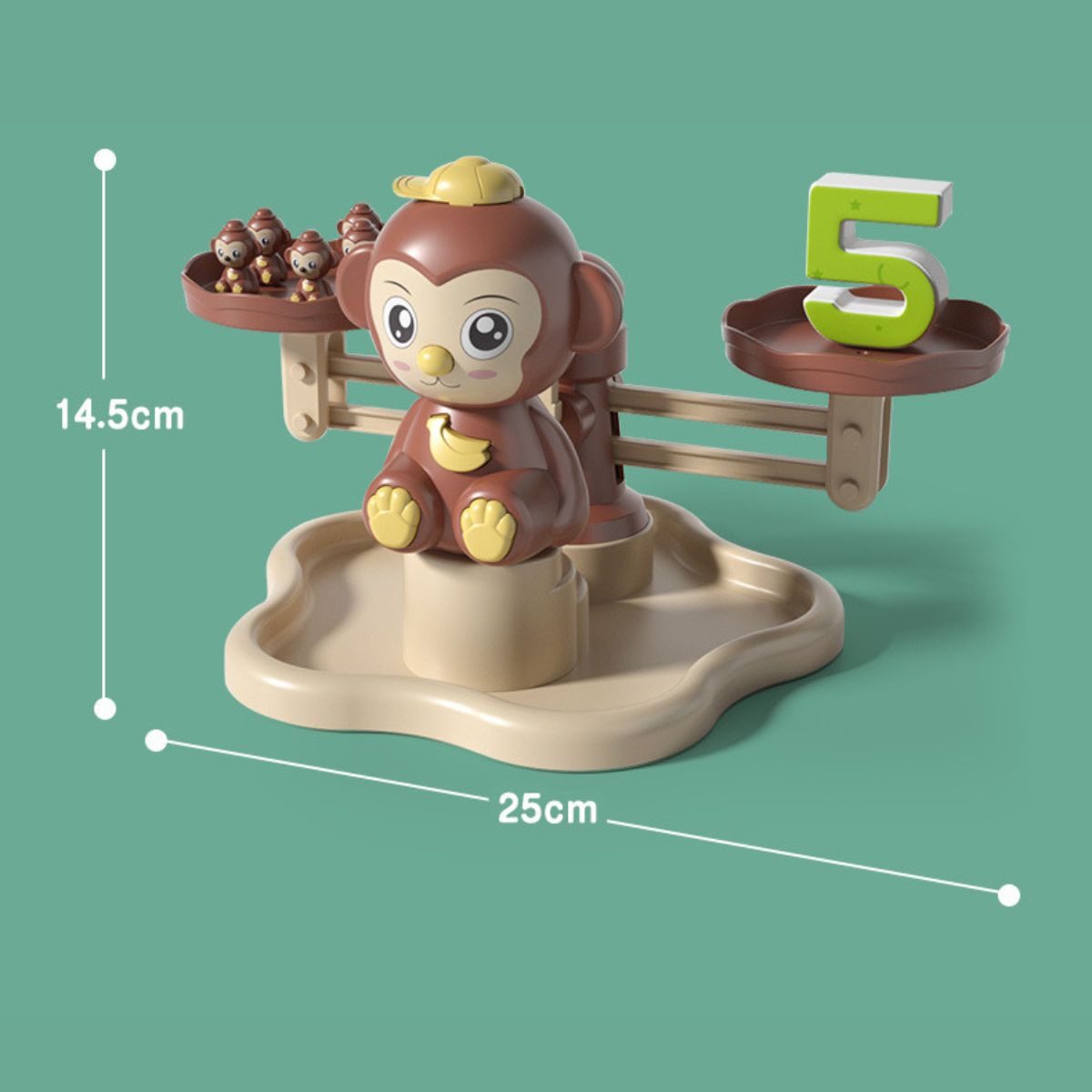Monkey Math Balance Toy with Voice