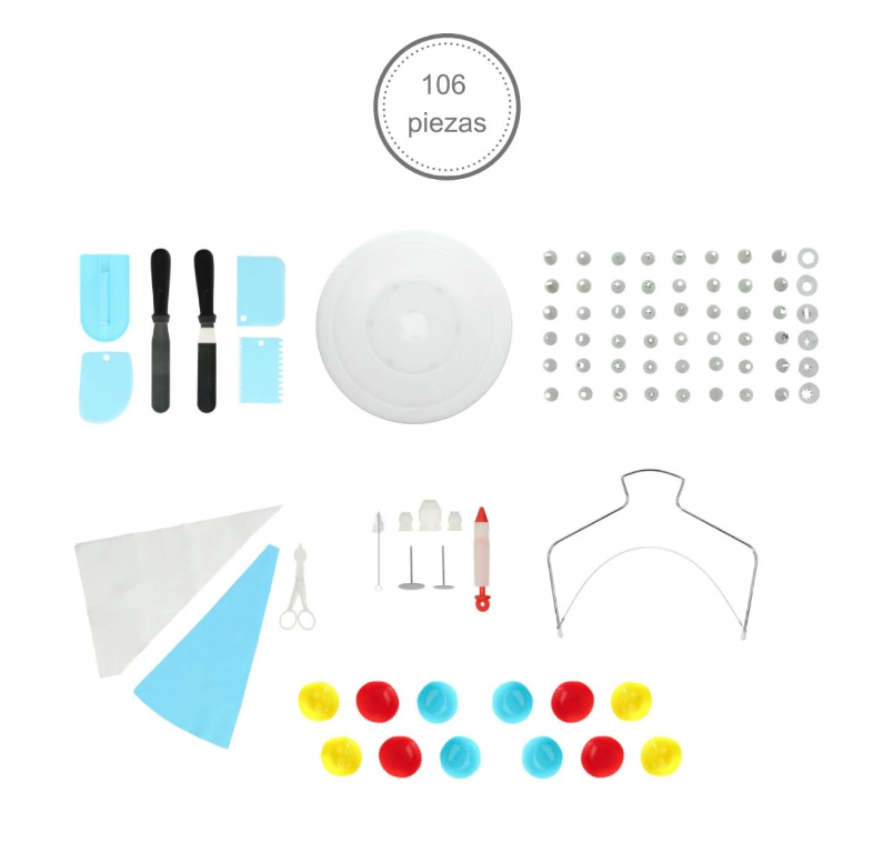Kit De Reposteria Hogar(66 piezas)