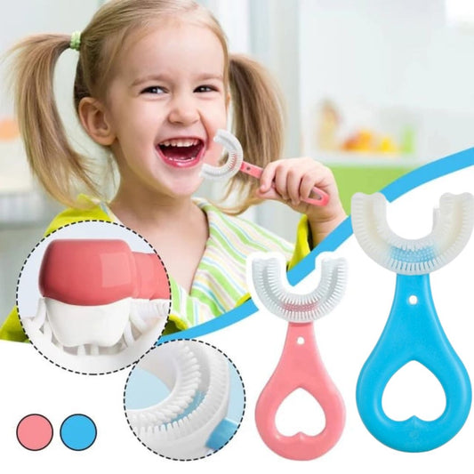 Cepillo de dientes en forma de U para niños (Lleva 1 y obtén 1 de regalo) 2X1!