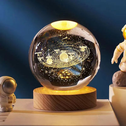 LAMPARA DE CRISTAL 3D