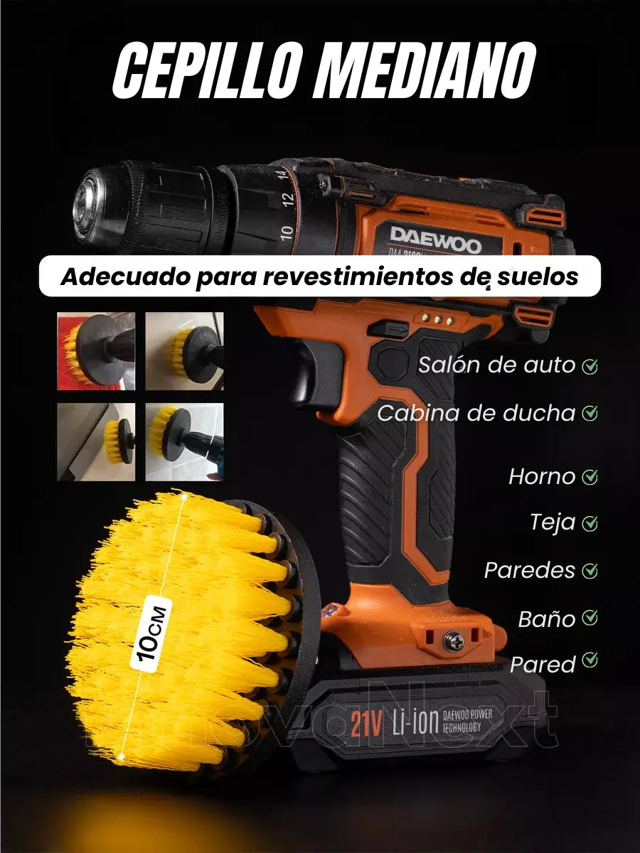 KIT Cepillos Adaptadores - NylonMaster