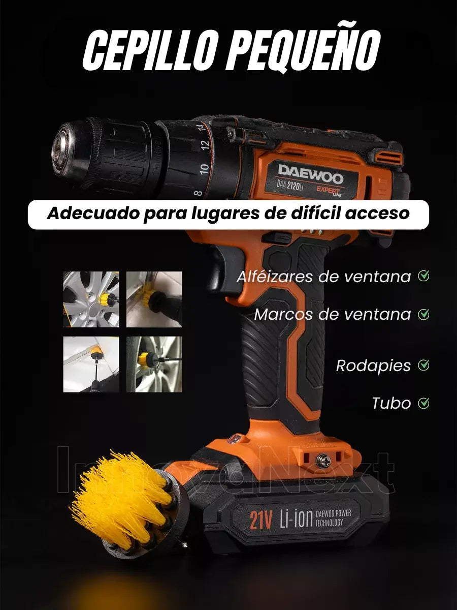 KIT Cepillos Adaptadores - NylonMaster