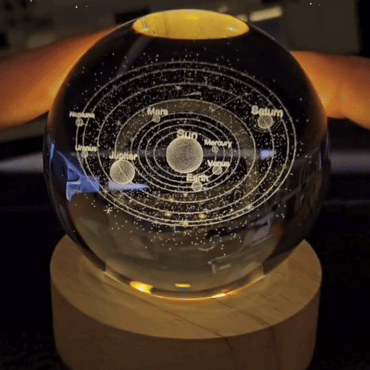 LAMPARA DE CRISTAL 3D