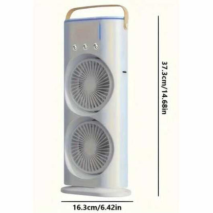 Ventilador Humificador Doble Torre 2en1