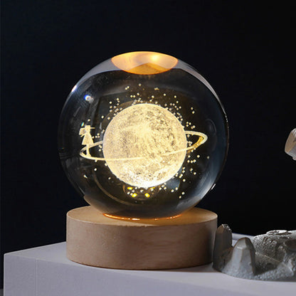 LAMPARA DE CRISTAL 3D