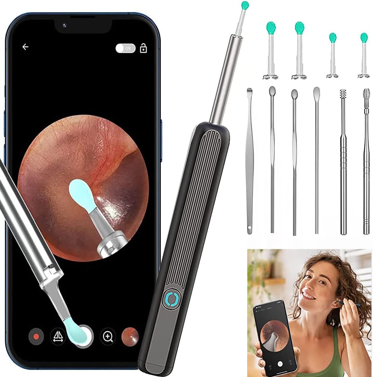 👂 LimpiaOídos EarClean - Con Cámara🌟