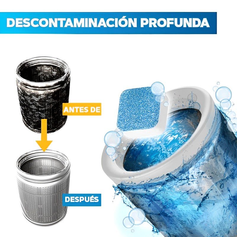 Magic Cleaner™ | Pastilla limpiadora de lavadora x 24u